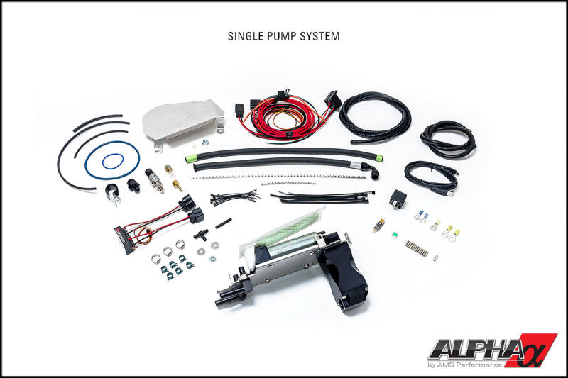 AMS Performance 2009+ Nissan GT-R R35 Omega Fuel System - Single Pump - ALP.07.07.0010-1