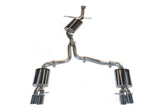 Load image into Gallery viewer, AWE Tuning Audi B8 A5 2.0T Touring Edition Exhaust - Quad Outlet Diamond Black Tips - 3015-43024