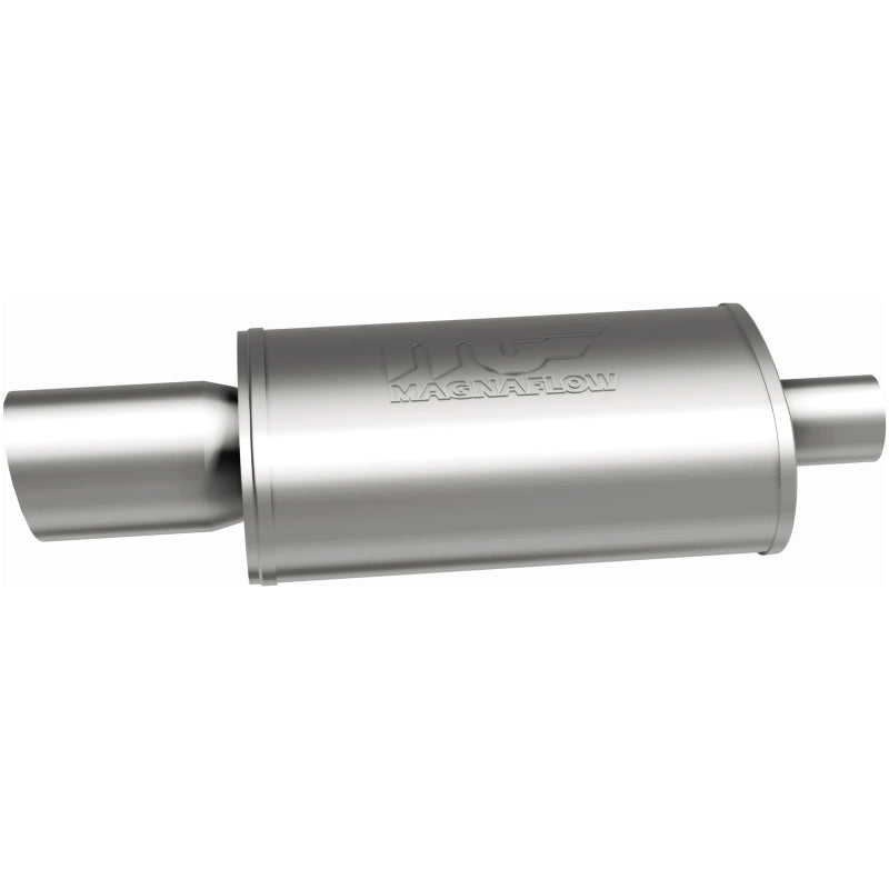 MagnaFlow Muffler W/Tip Mag SS 14X5X8 2.25/4. - 14827