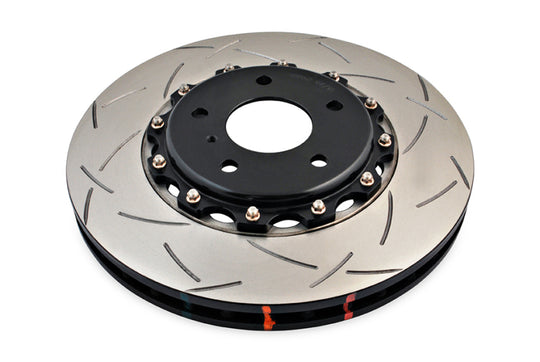 DBA 03-07 350Z / 03-04 G35 w/ Brembo Front Slotted 5000 Series 2 Piece Rotor Assembled w/ Black Hat - DBA5600BLKS