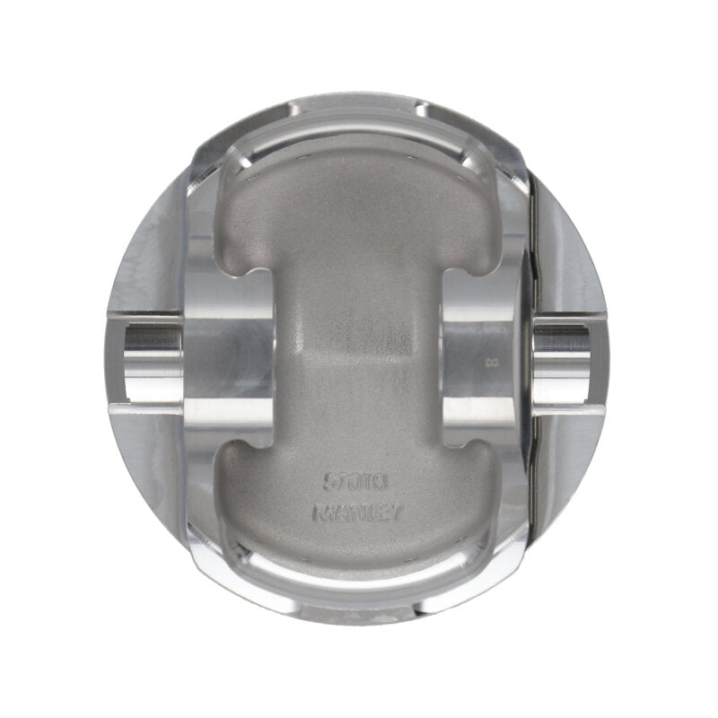 Manley Small Block Chevy LS Series 4.070in Bore - 1.065in CD - -10 cc Dish Platinum Series Pistons - 596570C-8