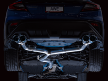 Load image into Gallery viewer, AWE Tuning 2022+ VB Subaru WRX Track Edition Exhaust - Chrome Silver Tips - 3020-42979