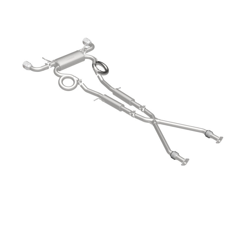 MagnaFlow Cat-Back 09-17 Nissan 370Z V6 3.7L Street Series SS 2.25in Dual Split Rear Exit Exhaust - 19135