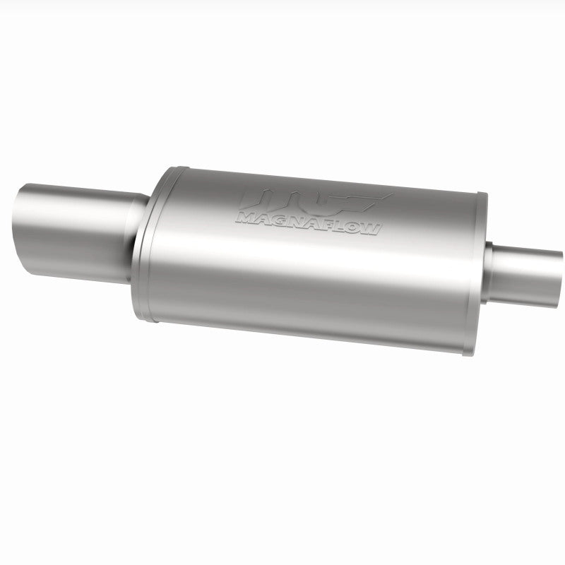 MagnaFlow Muffler W/Tip Mag SS 14X5X8 2.25/4. - 14827
