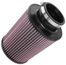 Load image into Gallery viewer, K&amp;N Universal Clamp-On Air Filter 3-1/8in FLG / 6in B / 5in T / 7in H - RU-5100