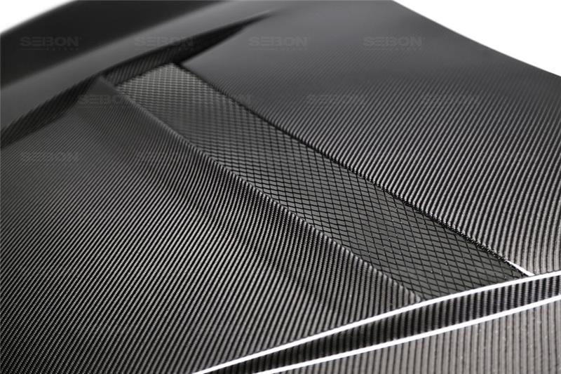 Seibon 2016-2017 Honda Civic Coupe/Sedan/Hatchback VS-Style Carbon Fiber Hood - HD16HDCV-VS