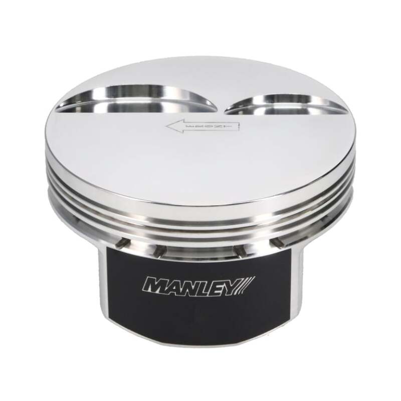 Manley Chevrolet LS Piston Set - 4.065in Bore 1.115in CH, -4.00 CC - 592665CE-8