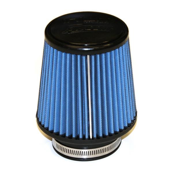 Injen SuperNano Web Dry Air Filter - 3.00 Filter 5 Base / 5 Tall / 4 Top - 45 Pleat - X-1017-BB