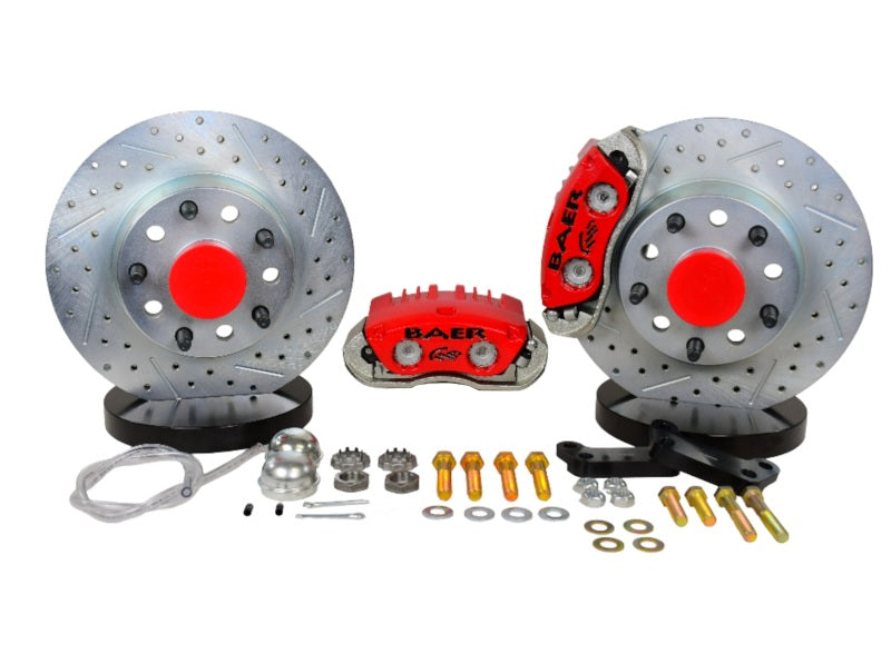 Baer Brakes Applications Using Wilwood Pro MII Spindles 11in Classic Series Front Brake Kit - 4261577R