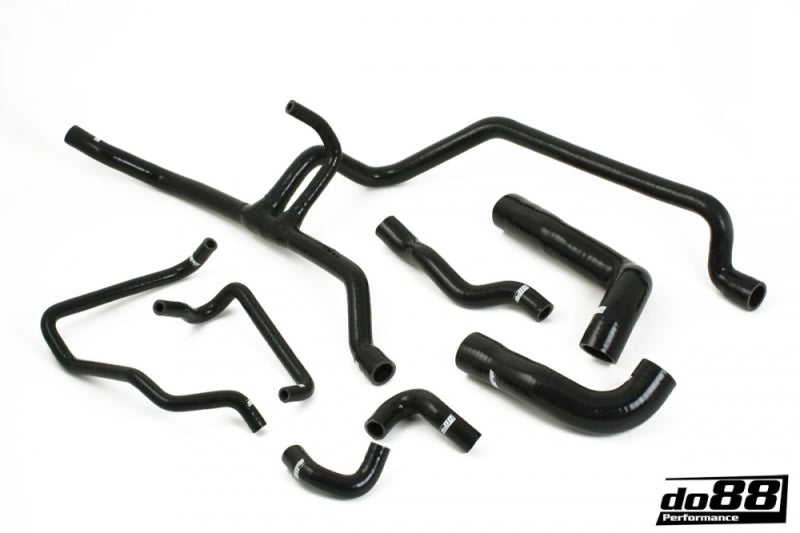 do88 90-96 BMW 320/325 2.0L/2.5L (E36) Coolant Hoses - Black - DO88-KIT175S