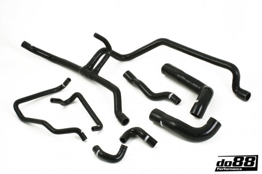 do88 90-96 BMW 320/325 2.0L/2.5L (E36) Coolant Hoses - Black - DO88-KIT175S