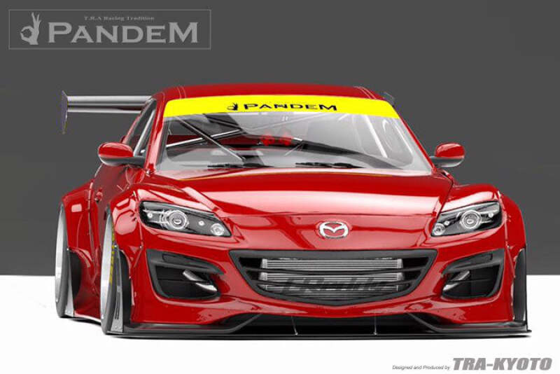 GReddy Pandem 09-12 Mazda RX-8 Complete Wide Body Aero Kit w/o GT Wing (Special Order) - 17040400