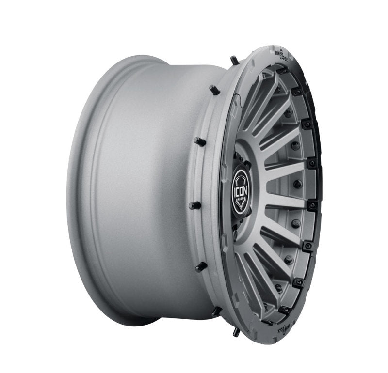 ICON Recon Pro 17x8.5 6 x 5.5 25mm Offset 5.75in BS Charcoal Wheel - 23617859057CH