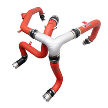 Load image into Gallery viewer, Injen 21-23 Ford Bronco 2.7L V6 (TT) EcoBoost SES Intercooler Pipes - Wrinkle Red - SES9301ICPWR