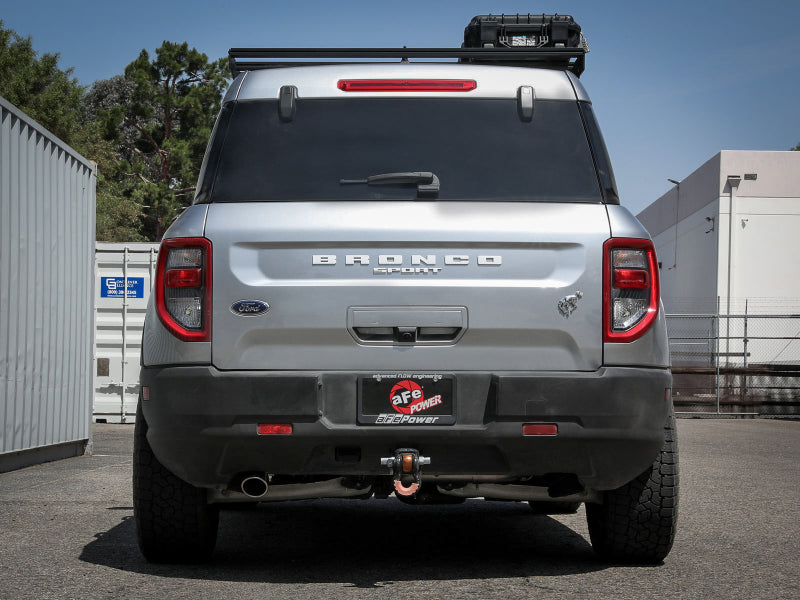 aFe Ford Bronco Sport 21-22 L3-1.5L (t)/L4-2.0L (t) Vulcan Axle-Back Exhaust System- Polished Tips - 49-33141-P