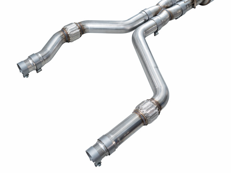 AWE Tuning 2021+ Ford Explorer Tremor 3.0TT 0FG Dual Rear Exit Exhaust w/ Bash Guard - 3015-28625