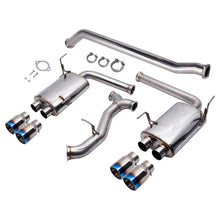 Load image into Gallery viewer, Injen 15-20 Subaru STI Cat Back Exhaust w/ Quad Titanium Tips - SES1207TT