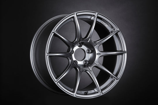 SSR GTX01 18x7.5 5x114.3 53mm Offset Dark Silver Wheel - XA18750+5305GDK