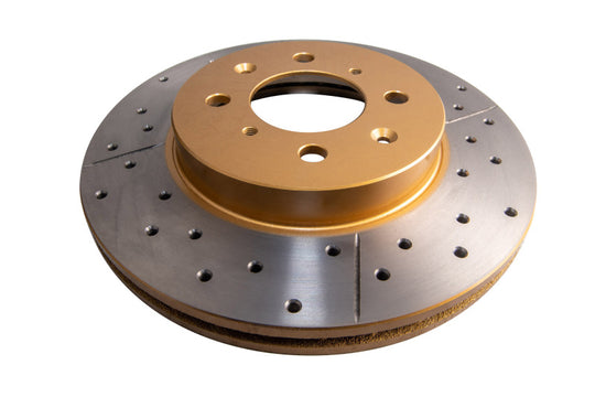 DBA 90-01 Integra/93-05 Civic Front Drill & Slot Street Series Rotor (4 Lug Only) - DBA474X
