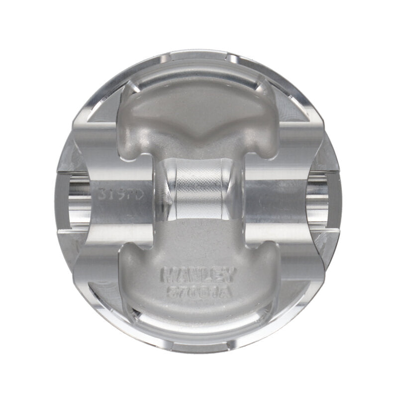 Manley Kit Chevrolet Small Block Platinum Series Piston Set - 4.125 in. Bore 1.0 in. CH 4.0 CC - 593800-8