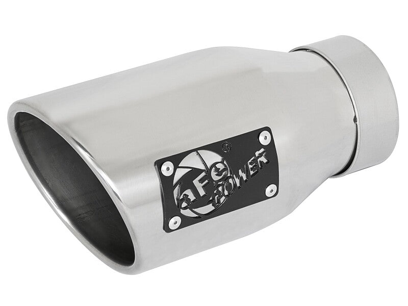 aFe Apollo GT Series 409 Stainless Steel Cat-Back Exhaust 2020 Jeep Gladiator 3.6L - Polished Tip - 49-48083-P