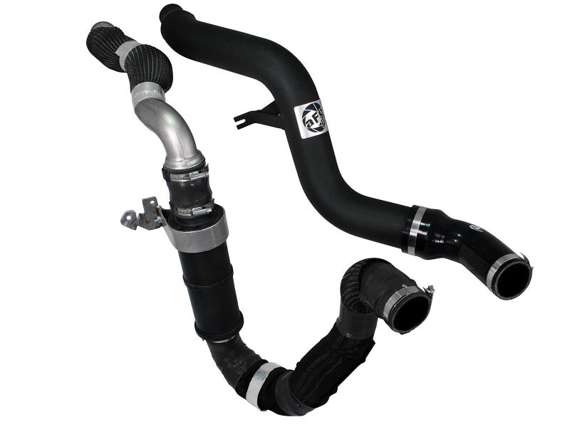 aFe Bladerunner Intercoolers 3in Black Tube Hot Side w/ Couplings & Clamps 14-15 Ram 1500 V6-3.0L - 46-20178-B