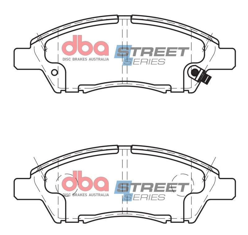 DBA 12-19 Nissan Versa Street Series Front Brake Pads - DB1830SS