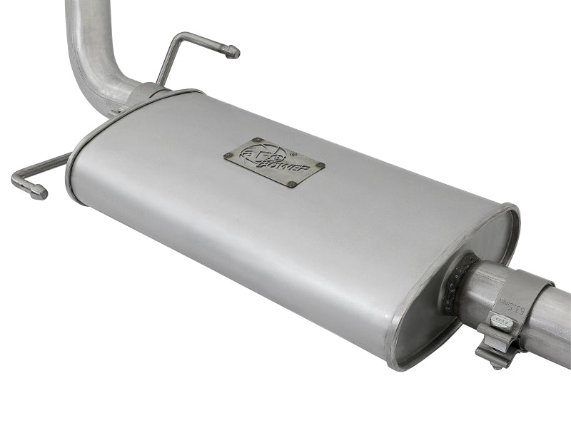 aFe Scorpion 2-1/2in Alum Steel Cat-Back Exhaust w/ Polished Tips 07-17 Toyota FJ Cruiser V6 4.0L - 49-06039-P