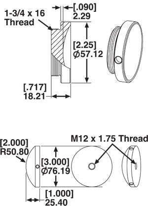 SPC Performance END MOUNT & ADAPTOR ASSY