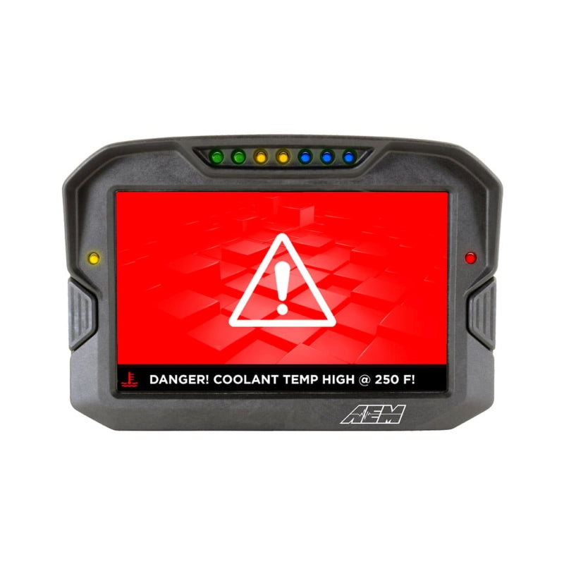 AEM CD-7 Non Logging Race Dash Carbon Fiber Digital Display (CAN Input Only) - 30-5700