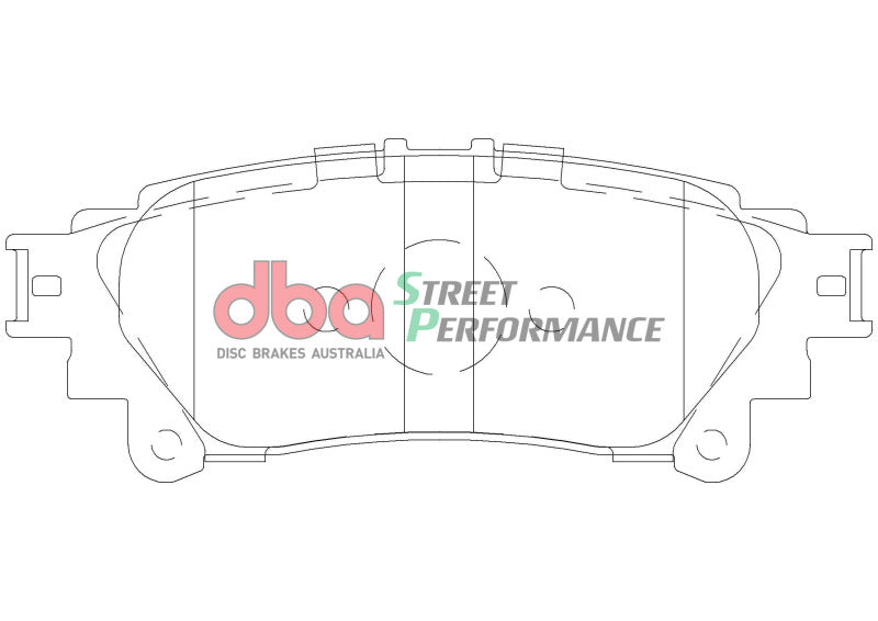 DBA 16-18 Lexus GS200t (Excl F Sport) Rear SP Performance Brake Pads - DB2245SP