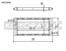 Load image into Gallery viewer, Koyo 05-11 Lotus Elise/Exige 1.8L I4 Radiator - HH652890N