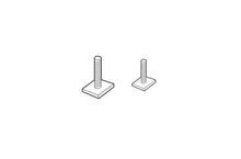 Load image into Gallery viewer, Thule Adapter Kit - Mounts 598/597 Bike Racks to Xsporter/Rapid Aero Load Bars - Black - XADAPT8