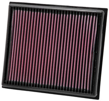 Load image into Gallery viewer, K&amp;N Replacement Air Filter for Opel / Vauxhall / Saab 11.375in O/S L x 10.125in O/S W x 1.625in H - 33-2962