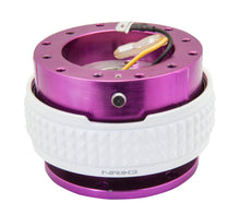 Load image into Gallery viewer, NRG Quick Release Kit - Pyramid Edition - Purple Body / Glow In The Dark Pyramid Ring - SRK-210PP/GL