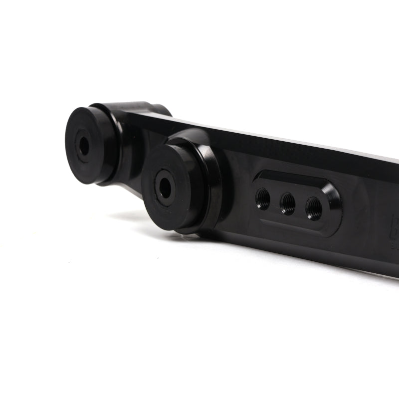 BLOX Racing 90-01 Integra, 89-95 Civic, CRX, Del Sol V2 Billet Rear LCA Poly Bushings - Black - BXSS-21203-BK-V2