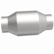 Load image into Gallery viewer, MagnaFlow Conv Univ 2.5in Inlet/Outlet Center/Center Round - 53956