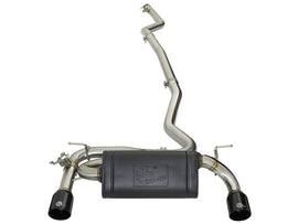 aFe MACHForce XP Exhausts Cat-Back SS 16-17 BMW 340i/iX 440i/iX (F3X) L6-3.0L (B58) w/Black Tips - 49-36334-B