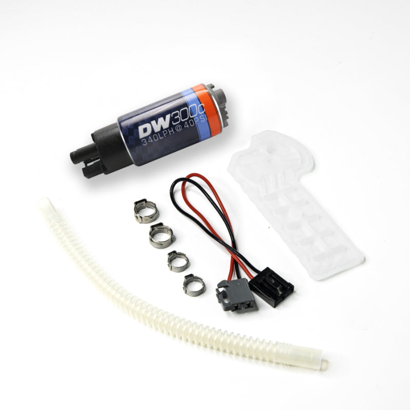 DeatschWerks Hyundai Genesis Coupe 2.0T 340lph Compact Fuel Pump w/o clips w/ 9-1061 install kit - 9-307-1062