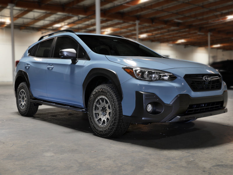 aFe POWER 18-23 Subaru Crosstrek Terra Guard Off-Road Sliders - Black - 79-27019