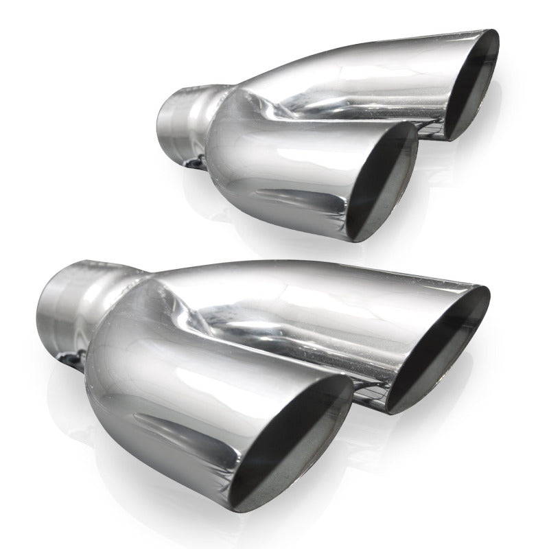 Stainless Works Y Tips 2 1/2in ID Inlet 2 1/2in Outlets - 7020250