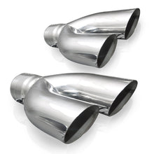 Load image into Gallery viewer, Stainless Works Y Tips 2 1/2in ID Inlet 2 1/2in Outlets - 7020250
