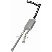 Load image into Gallery viewer, MagnaFlow Cat-Back Exhaust 14-16 Toyota Tundra V8 4.6/5.7L 3in SS Black Tips Single Side Exit - 15367