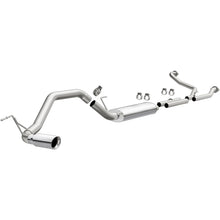 Load image into Gallery viewer, MagnaFlow CatBack 07-15 Nissan Titan V8 LGAS/LFLEX Single MF Polished Stainless Exhaust - 19421