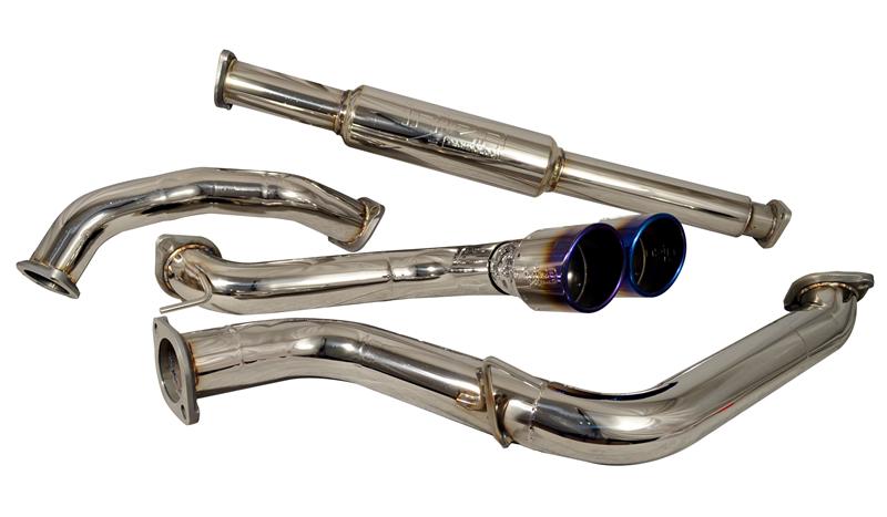 Injen 13--19 Ford Focus ST 2.0L (t) 3.00in Cat-Back Stainless Steel Exhaust System w/Titanium Tip - SES9001TT