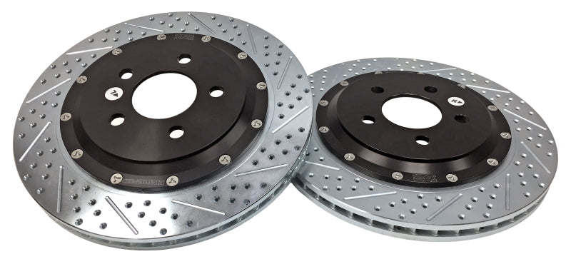 Baer Brakes 15-23 Ford Mustang GT/EcoBoost w/ Perf. Pac. Eradispeed+ Rear 2pc SDZ Perf. Brake Rotors - 2262023
