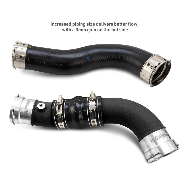 Mishimoto 2024+ Toyota Tacoma Intercooler Pipe Kit - Black - MMICP-TAC-24BK