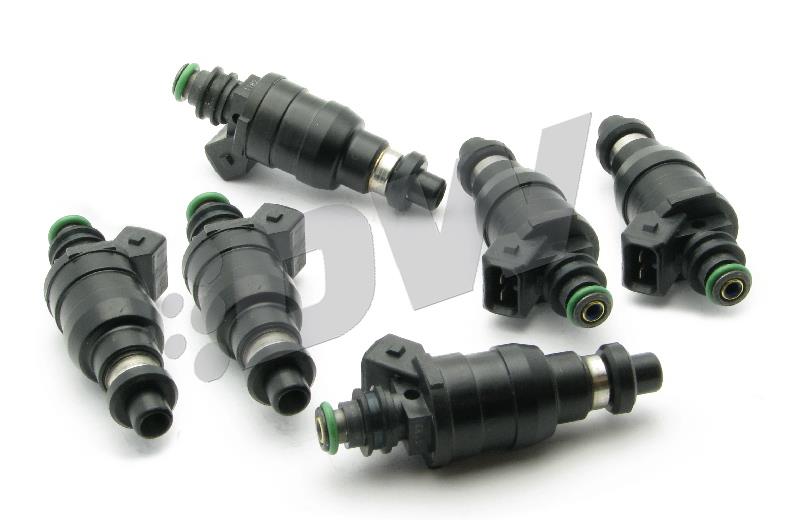 DeatschWerks 90-01 3000GT / 91-96 Dodge Stealth 1000cc Low Impedance Top Feed Injectors - 42M-02-1000-6