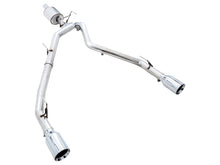Load image into Gallery viewer, AWE Tuning 09-18 RAM 1500 5.7L (w/o Cutout) 0FG Dual Rear Exit Cat-Back Exhaust - Chrome Silver Tips - 3015-32101