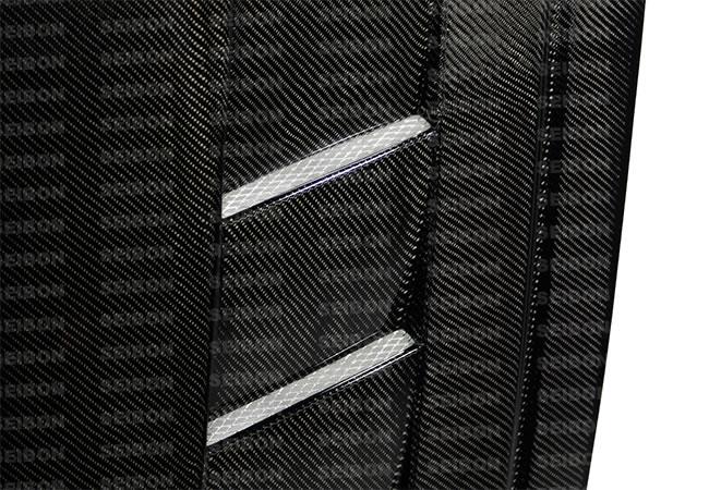 Seibon 08-10 Honda Accord 4 Door TS Carbon Fiber Hood - HD0810HDAC4D-TS